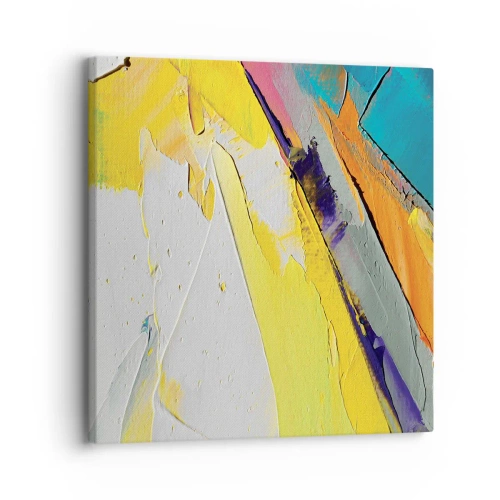 Bild auf Leinwand - Leinwandbild - Die Anatomie des Lichts - 30x30 cm