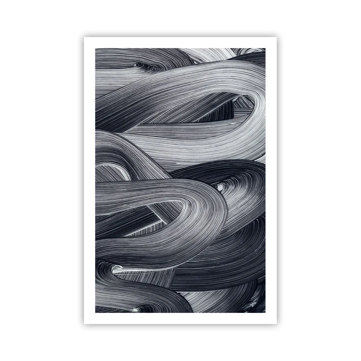 Poster - Die Fließfähigkeit der Realität - 61x91 cm