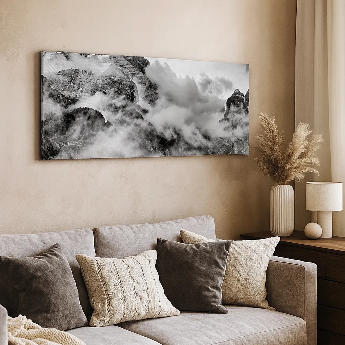 Bild auf Leinwand - Leinwandbild - Schön und grausam - 30x30 cm