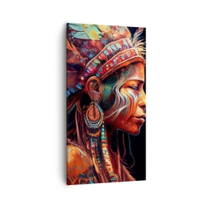 Bild auf Leinwand - Leinwandbild - Magisches Ritual - 55x100 cm