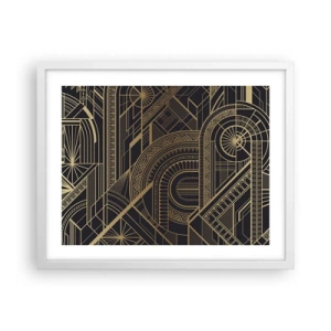 Poster in einem weißen Rahmen - Konzepte, Ideen, Pläne - 50x40 cm