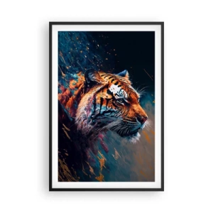 Poster in einem schwarzem Rahmen - Wilde Schönheit - 61x91 cm