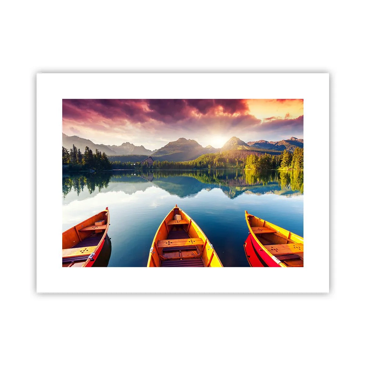 Poster - Nichts gegen die Natur - 40x30 cm