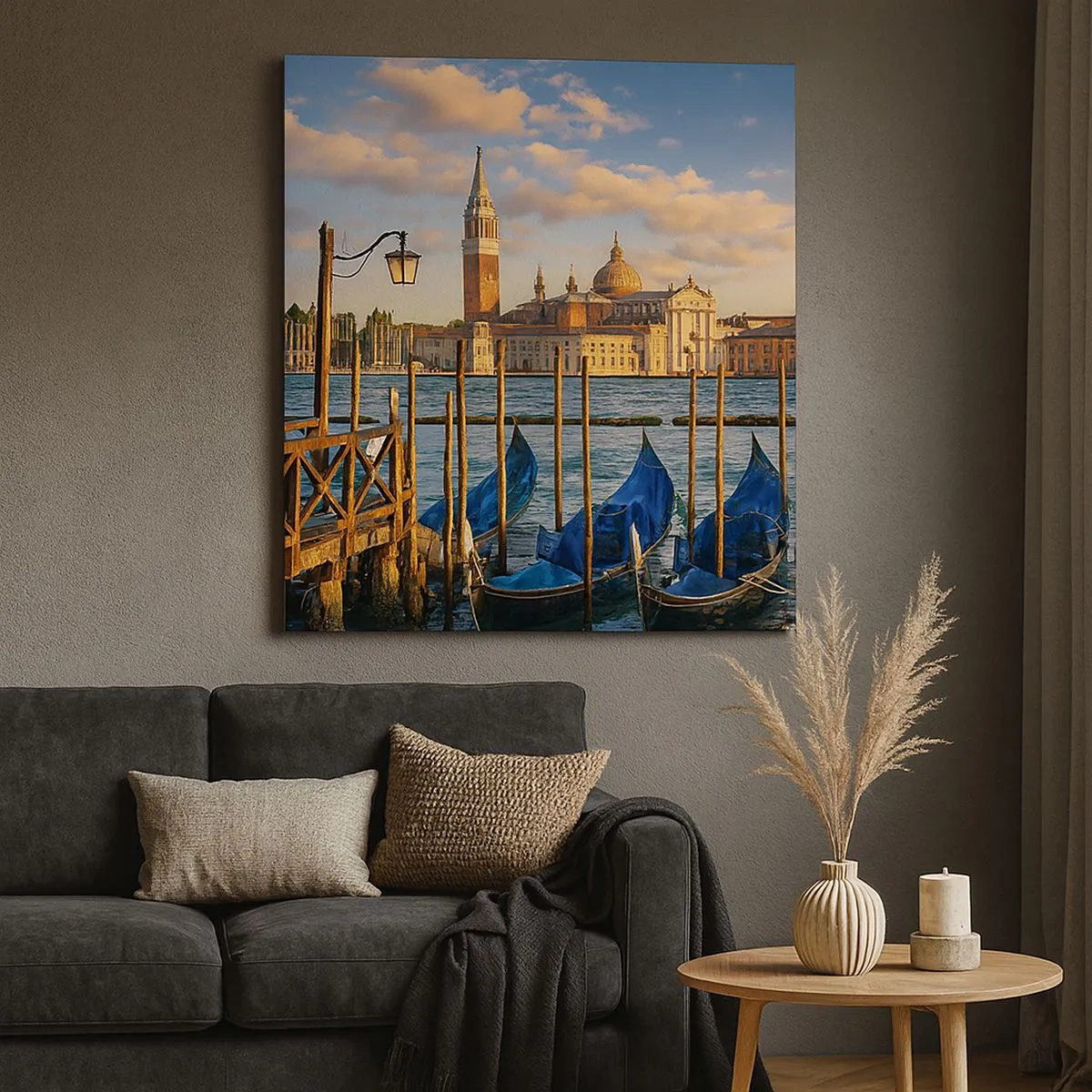 Bild auf Leinwand - Leinwandbild - Tempel der Natur - 30x30 cm