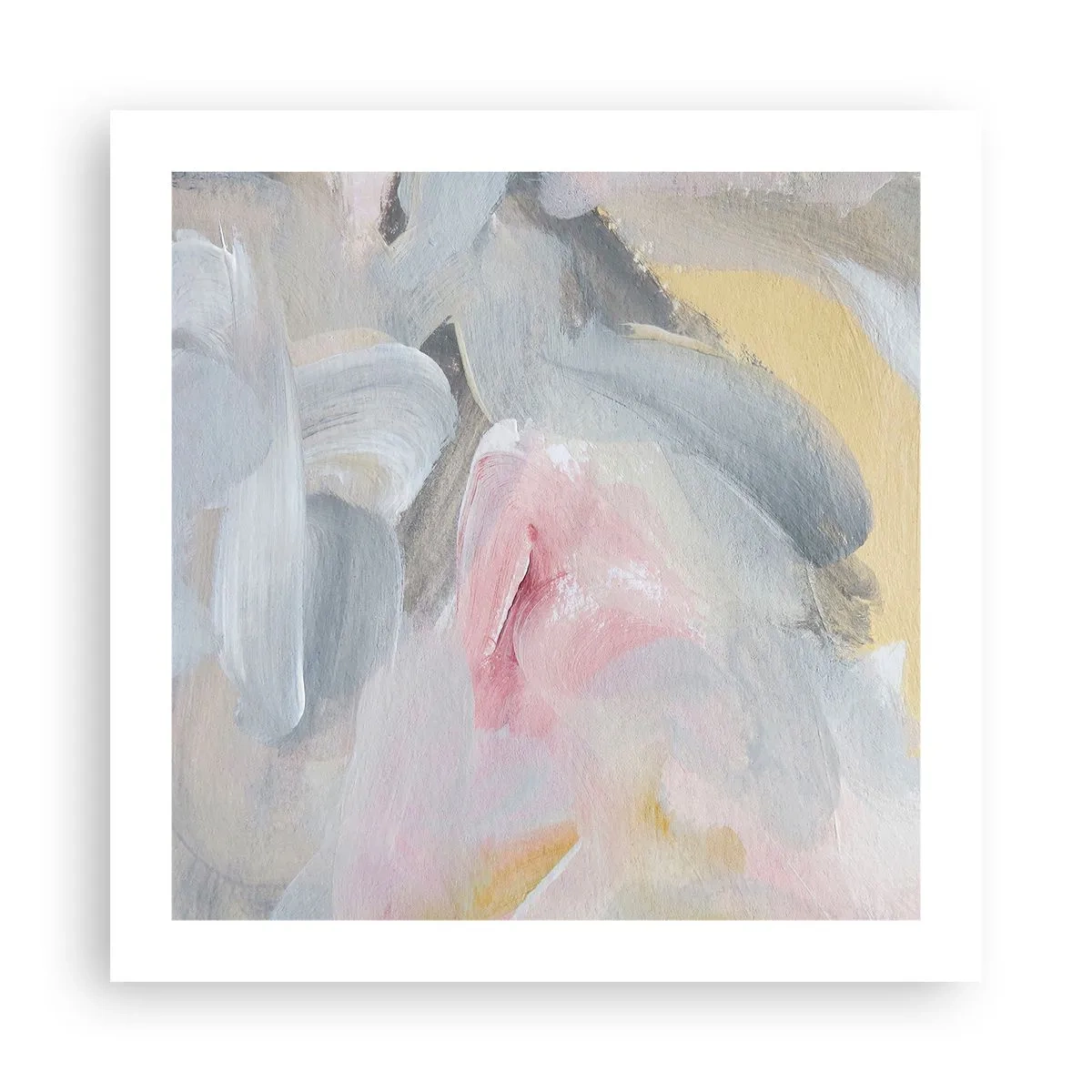 Poster - In einer Pastellwelt - 50x50 cm