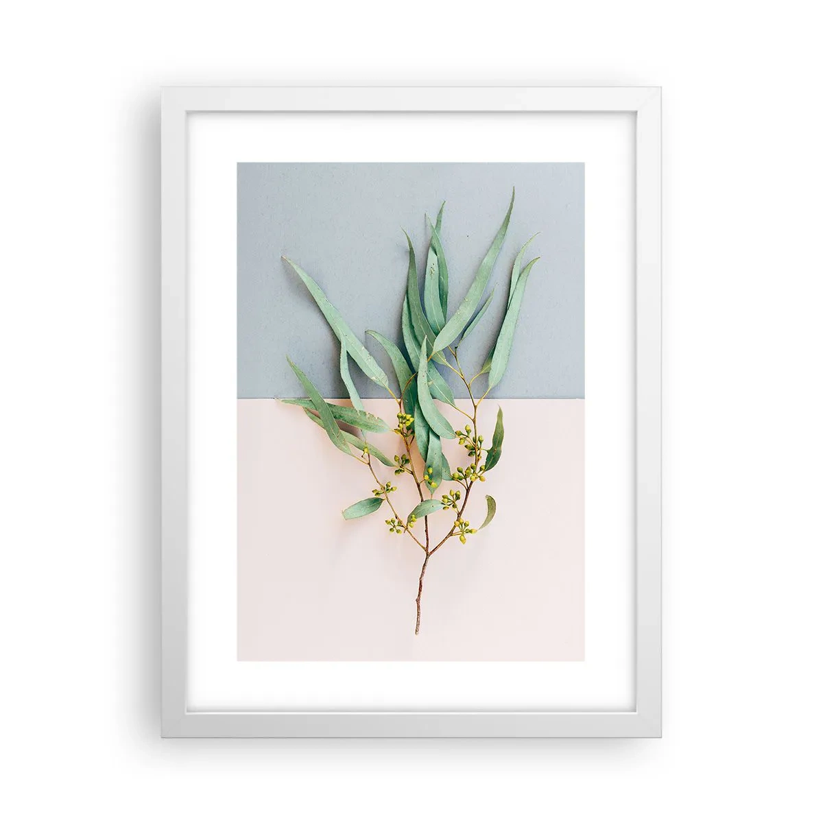 Poster in einem weißen Rahmen - Pastellige Subtilität - 30x40 cm