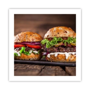 Poster - Amerikanischer Traum - 50x50 cm