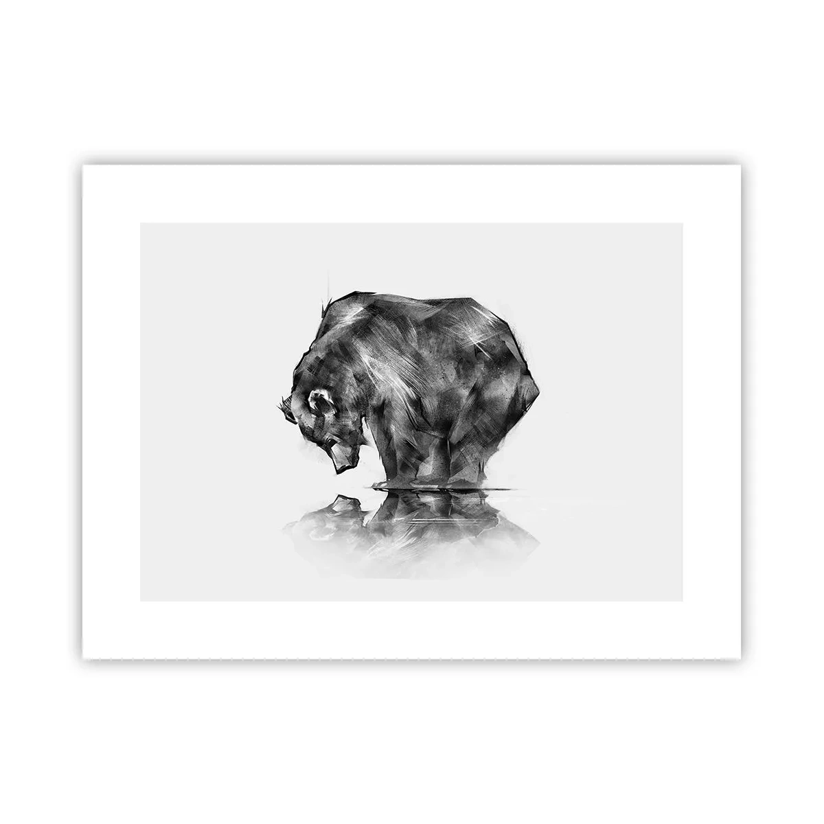 Poster - Schön, jemanden in der Nähe zu sehen - 40x30 cm