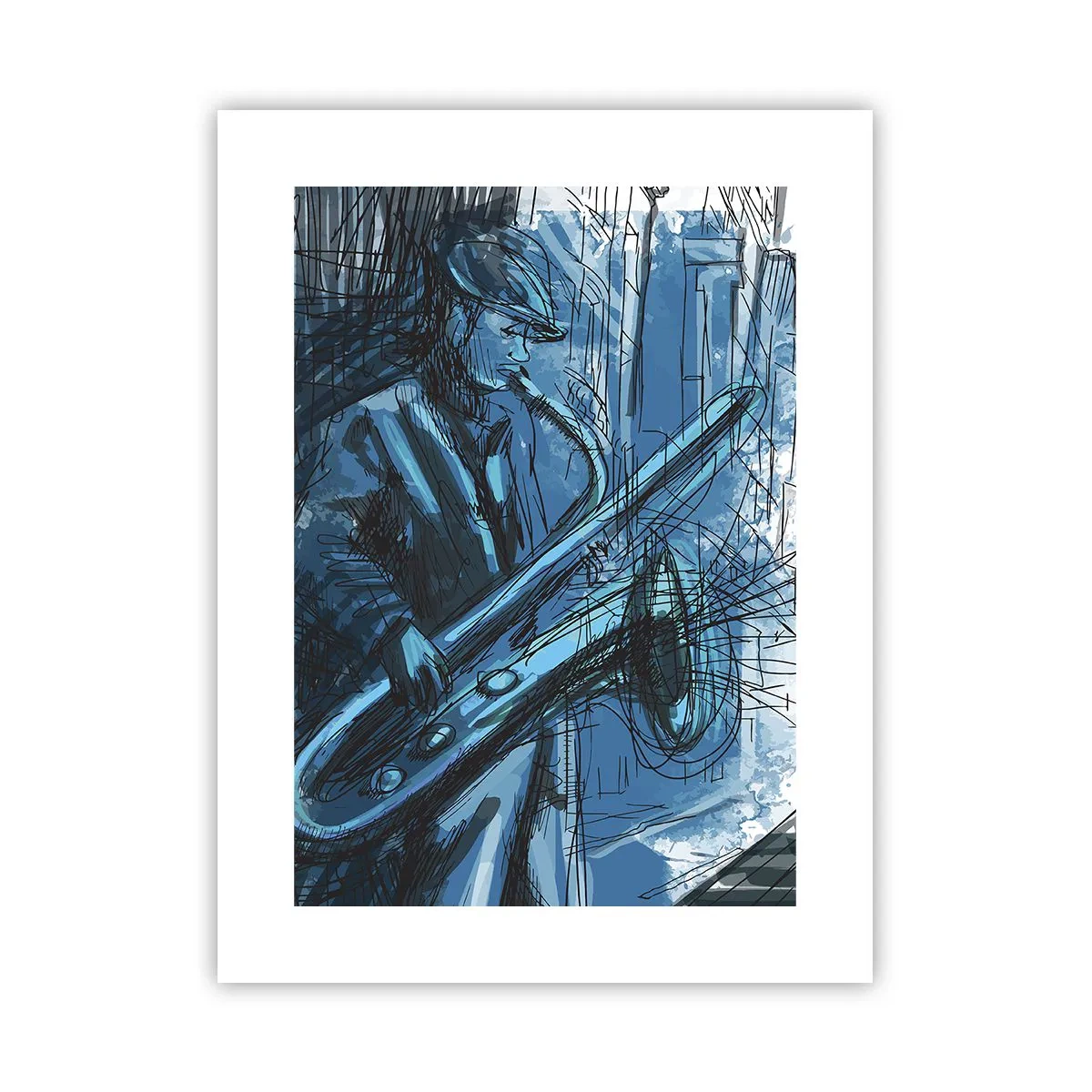 Poster - Urbane Rhapsodie - 30x40 cm