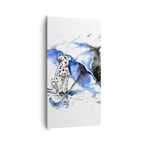 Bild auf Leinwand - Leinwandbild - Dafür ist ein Freund da - 65x120 cm