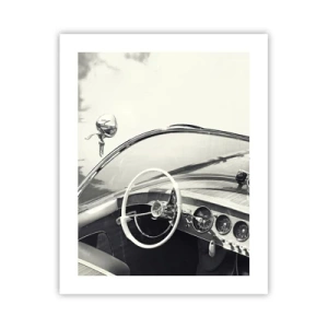 Poster - Wetter für die Reichen - 40x50 cm