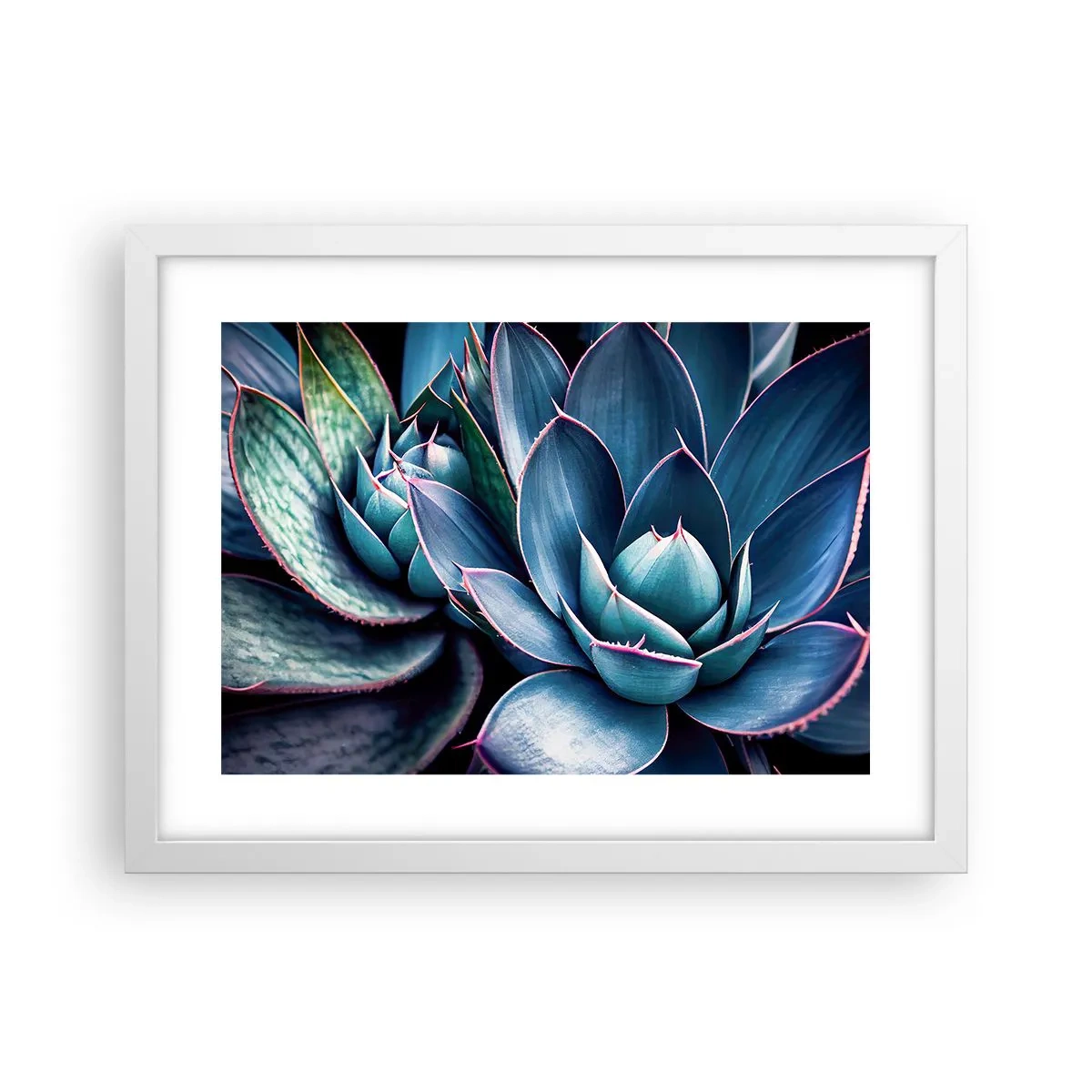 Poster in einem weißen Rahmen - Lebenskraft - 40x30 cm