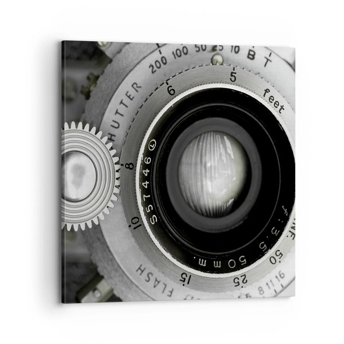 Bild auf Leinwand - Leinwandbild - Eine Story über Hollywood - 70x70 cm