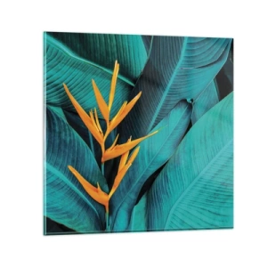 Glasbild - Bild auf glas - Eden-Blume - 30x30 cm