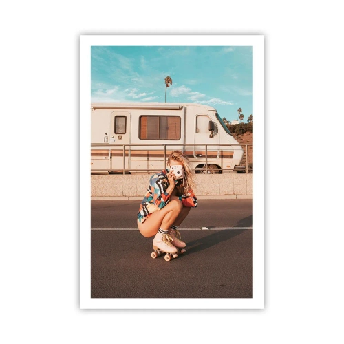 Poster - Lächel bitte! - 61x91 cm