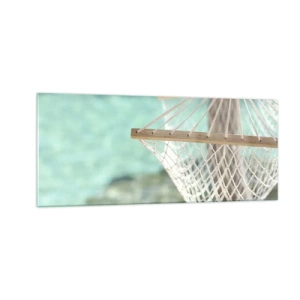 Glasbild - Bild auf glas - Zeit zum Entspannen - 100x40 cm