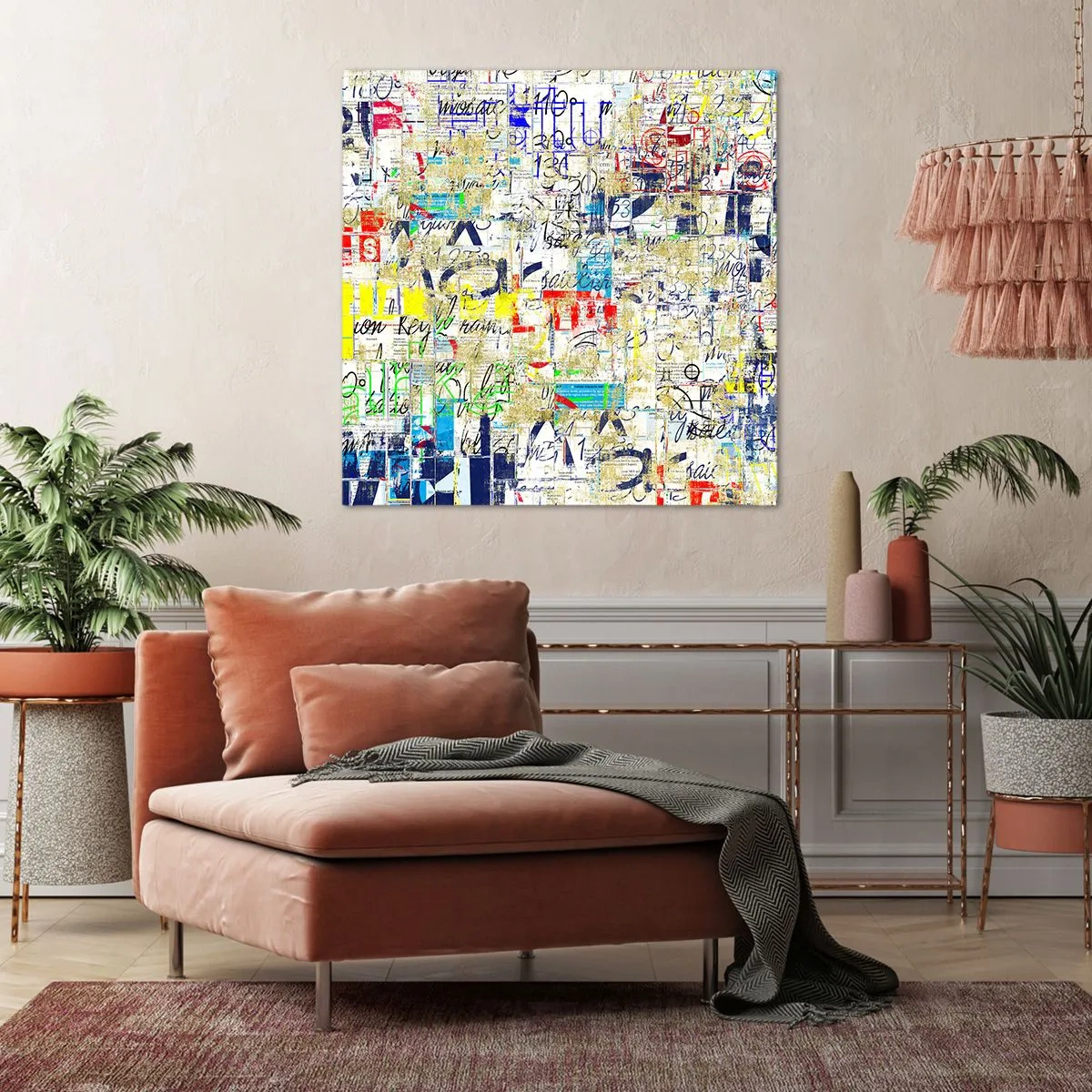 Bild auf Leinwand - Leinwandbild - Es freut einfach die Augen - 50x50 cm