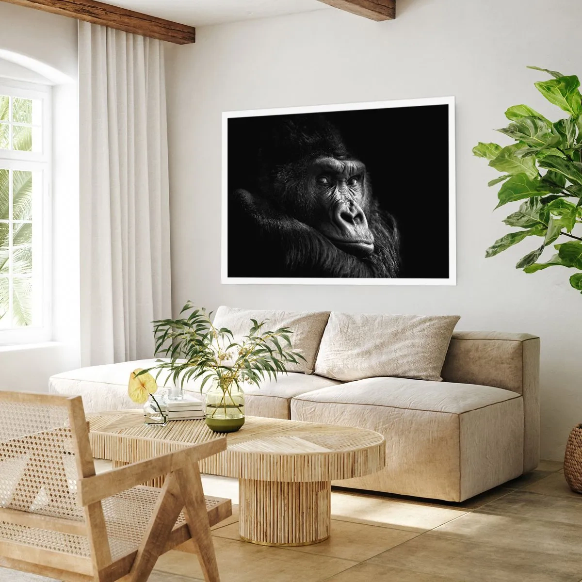 Poster - Und was guckst du so? - 50x40 cm