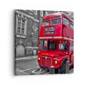 Bild auf Leinwand - Leinwandbild - Immer gleich - 30x30 cm