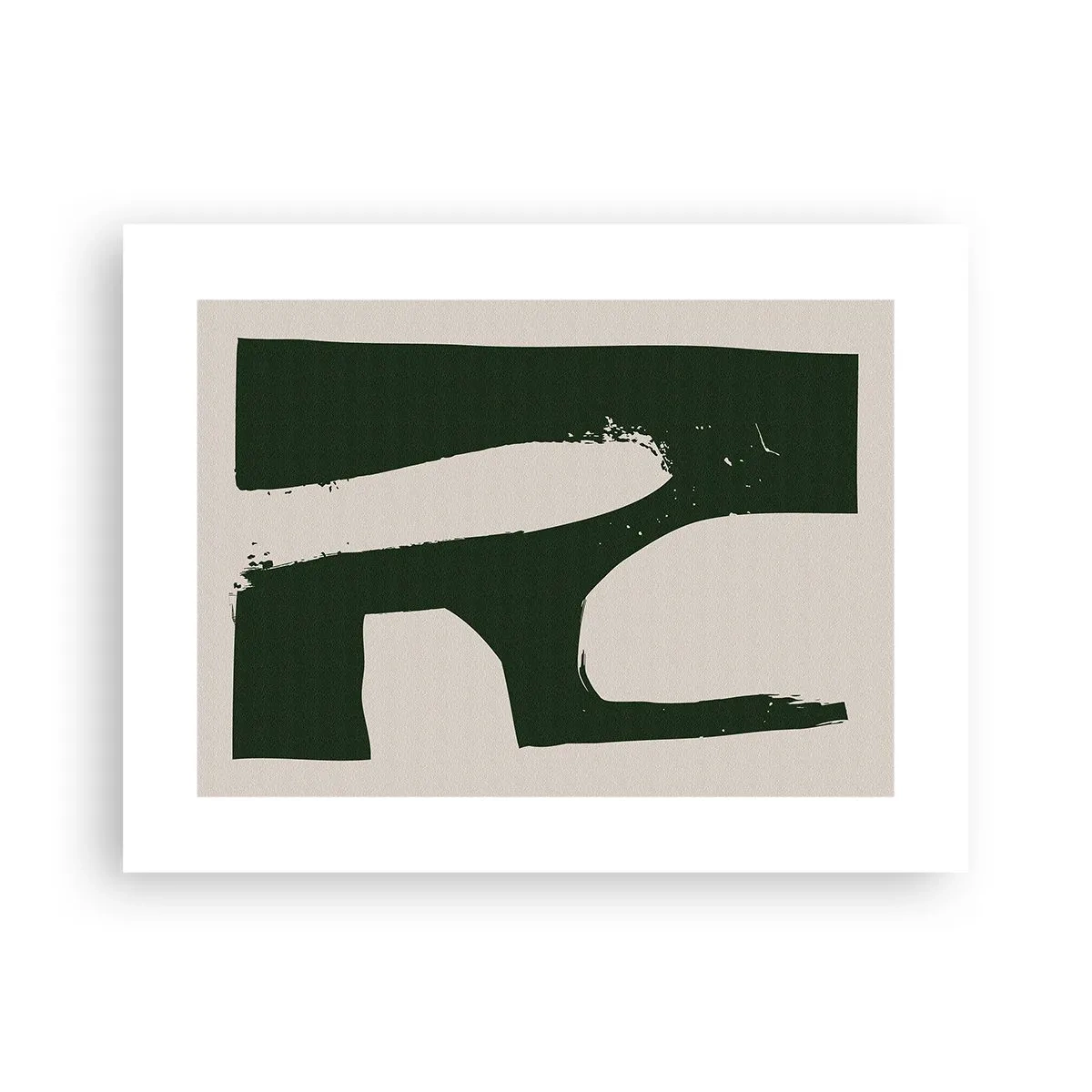 Poster - Weiße Buchten - 40x30 cm