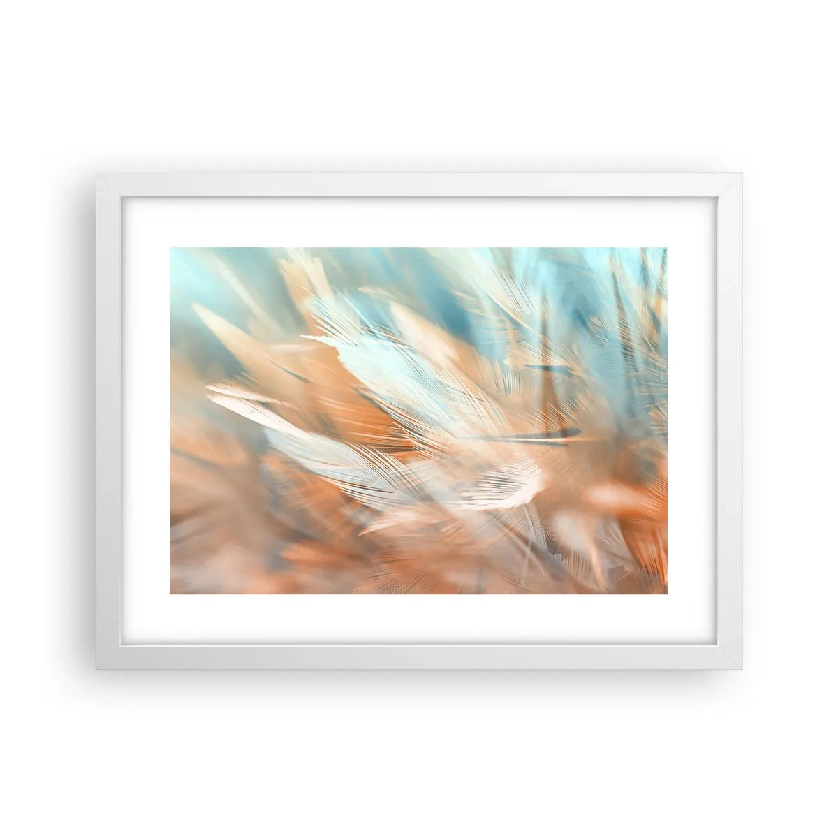 Poster in einem weißen Rahmen - Im Land der Sanftmut - 40x30 cm