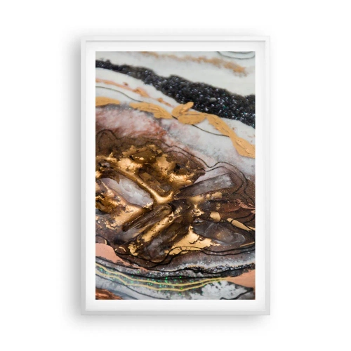 Poster in einem weißen Rahmen - Das Element der Erde - 61x91 cm