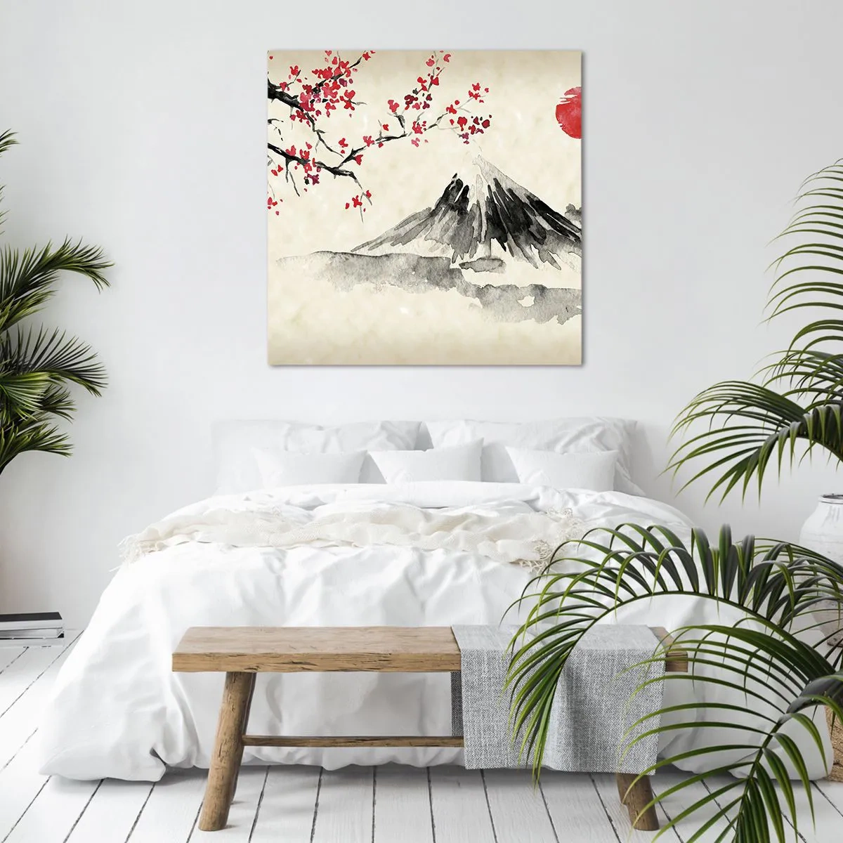 Bild auf Leinwand - Leinwandbild - Liebe Japan - 30x30 cm