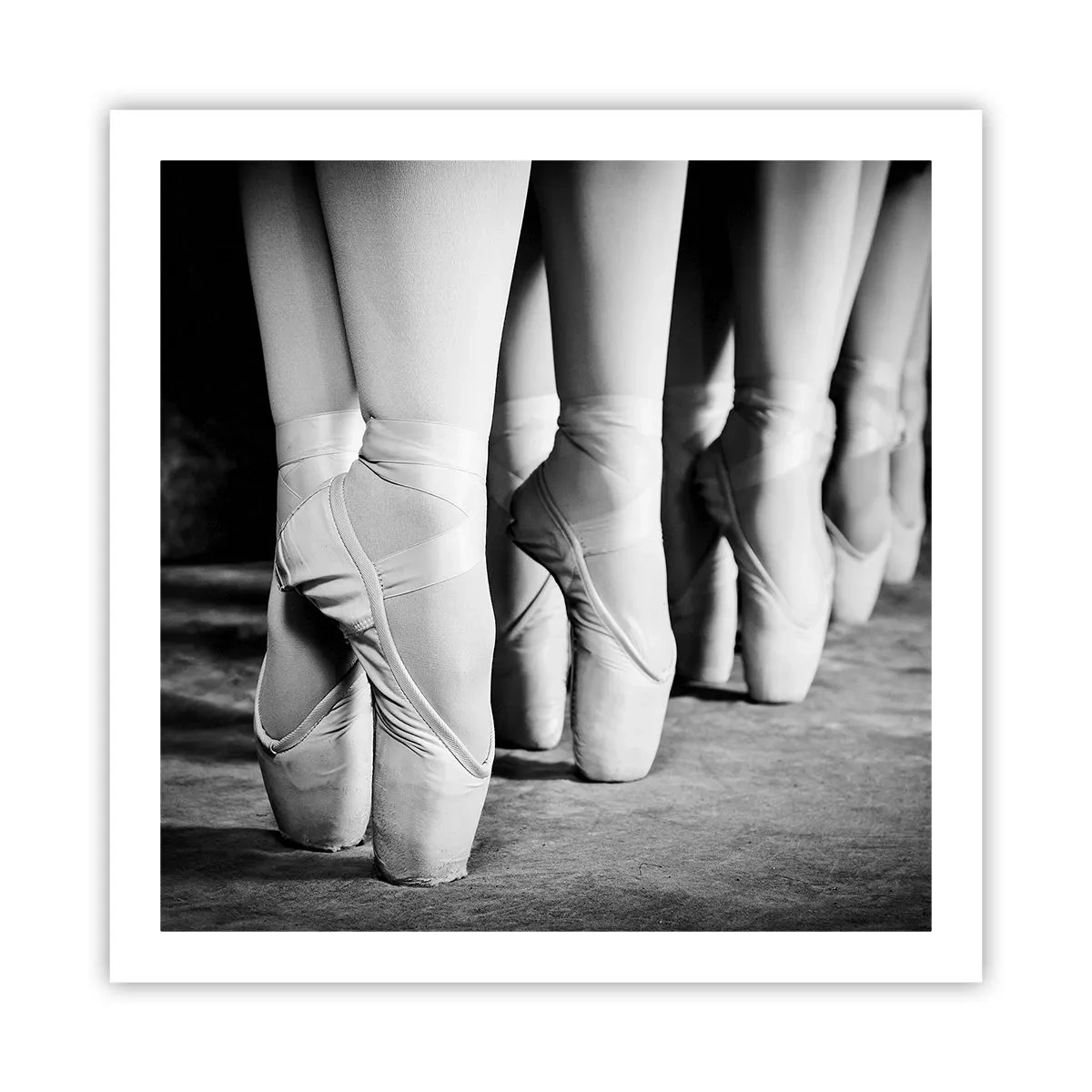 Poster - Gemeinsam, leicht - 60x60 cm