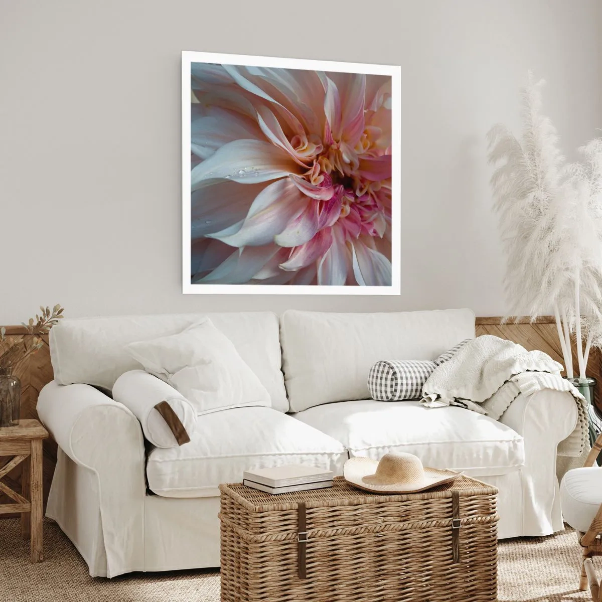 Poster - Blühende Frische - 40x40 cm