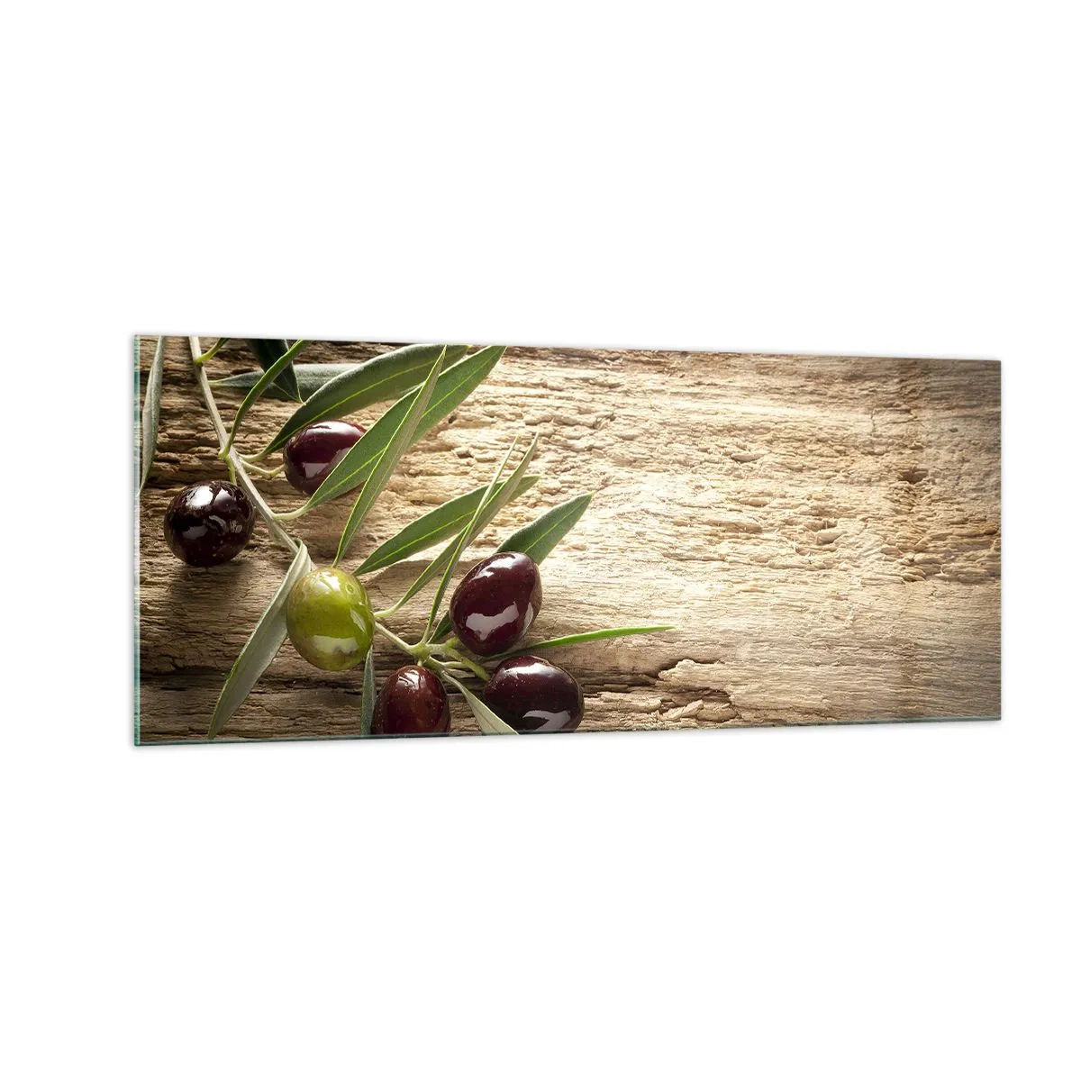 Glasbild - Bild auf glas - Direkt aus der Natur - 100x40 cm