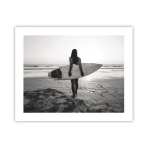 Poster - Die Tochter der Meereswelle - 50x40 cm