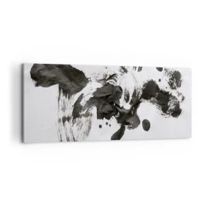 Bild auf Leinwand - Leinwandbild - Obwohl das Wahnsinn ist, steckt darin eine Methode? - 100x40 cm