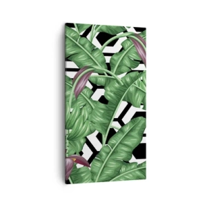 Bild auf Leinwand - Leinwandbild - Von Natur aus eine symmetrische Komposition - 45x80 cm