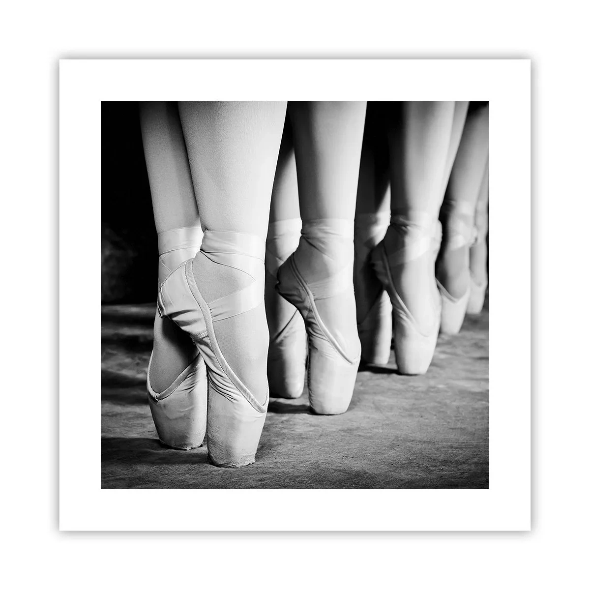 Poster - Gemeinsam, leicht - 40x40 cm