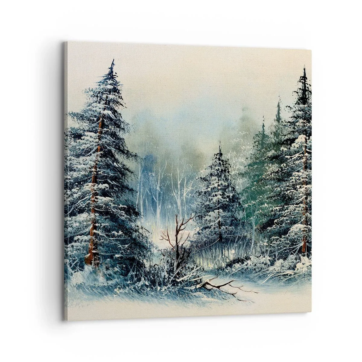Bild auf Leinwand - Leinwandbild - Bereit für Weihnachten - 60x60 cm