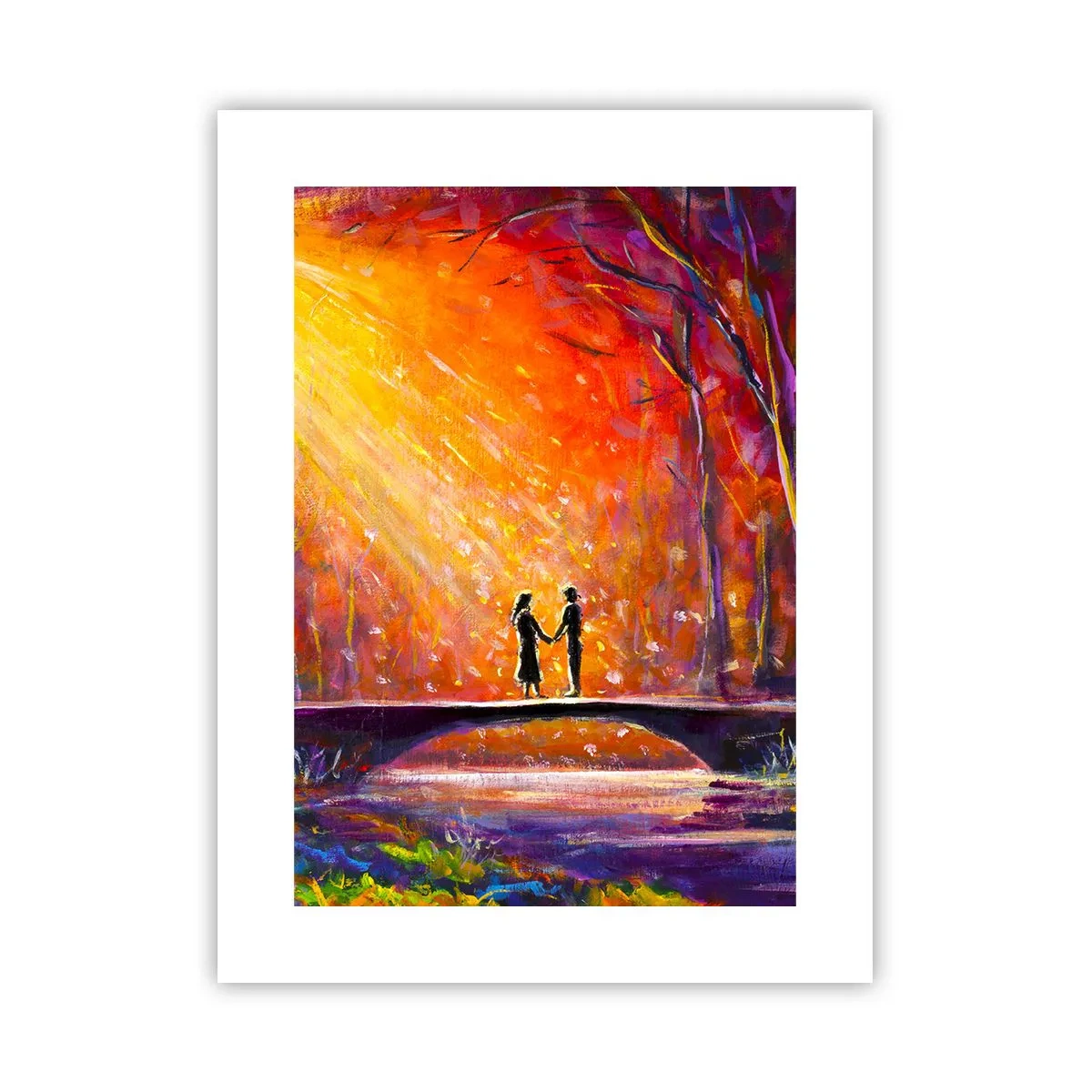 Poster - Der Himmel liebt sie auch - 30x40 cm