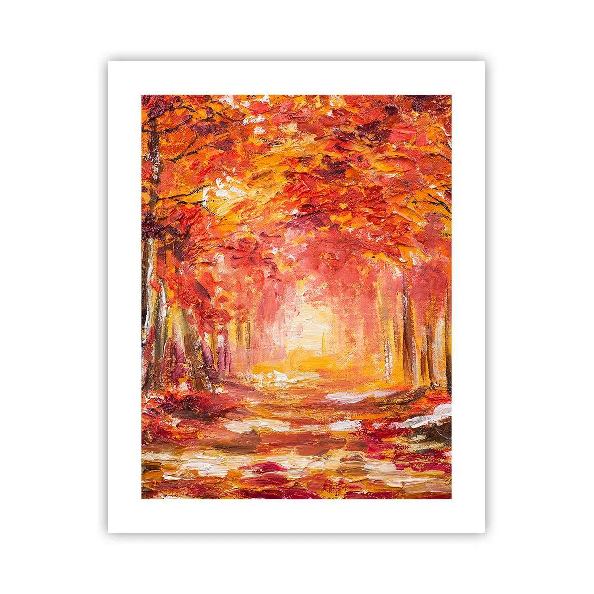 Poster - Kupferwald - 40x50 cm
