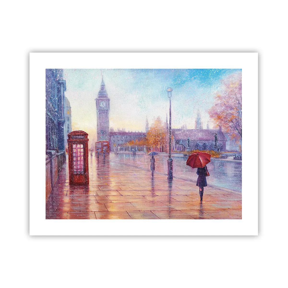 Poster - Londoner Herbsttag - 50x40 cm