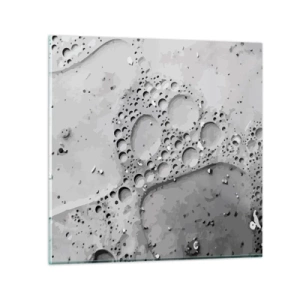 Glasbild - Bild auf glas - Schaumpfad - 30x30 cm