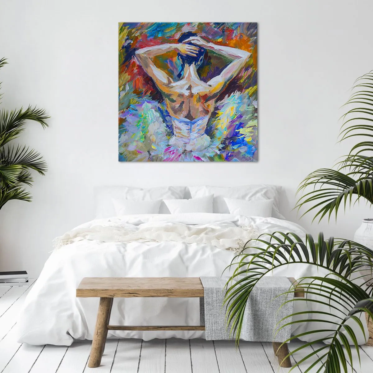 Bild auf Leinwand - Leinwandbild - Es kann alles sein - 30x30 cm
