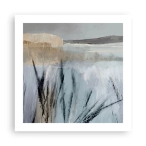 Poster - Winterfelder - 50x50 cm