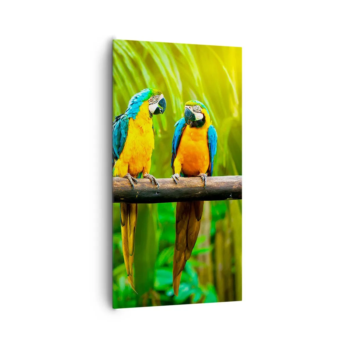 Bild auf Leinwand - Leinwandbild - Und hast du gehört, dass sie ...? - 65x120 cm