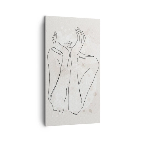 Bild auf Leinwand - Leinwandbild - Ein träumerischer Moment - 45x80 cm