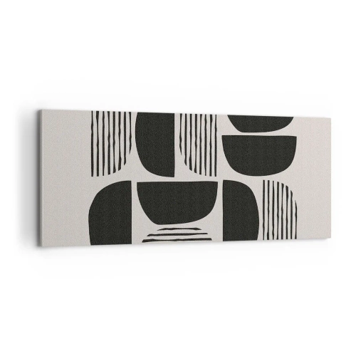 Bild auf Leinwand - Leinwandbild - Halbherzige Deals - 100x40 cm