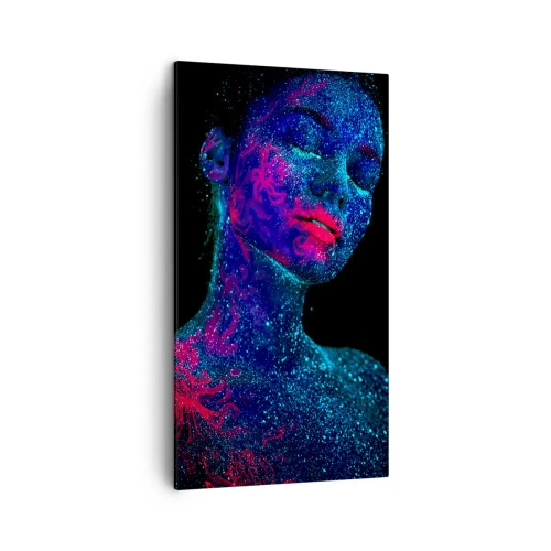 Bild auf Leinwand - Leinwandbild - Im Sternenstaub - 45x80 cm