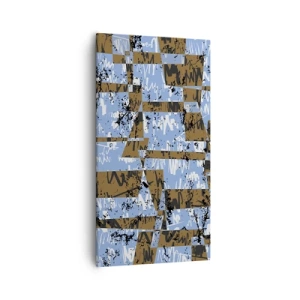 Bild auf Leinwand - Leinwandbild - Ein nicht-menschlicher Ausschnitt - 55x100 cm