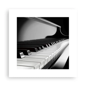 Poster - Harmonie von Formen und Farben - 30x30 cm