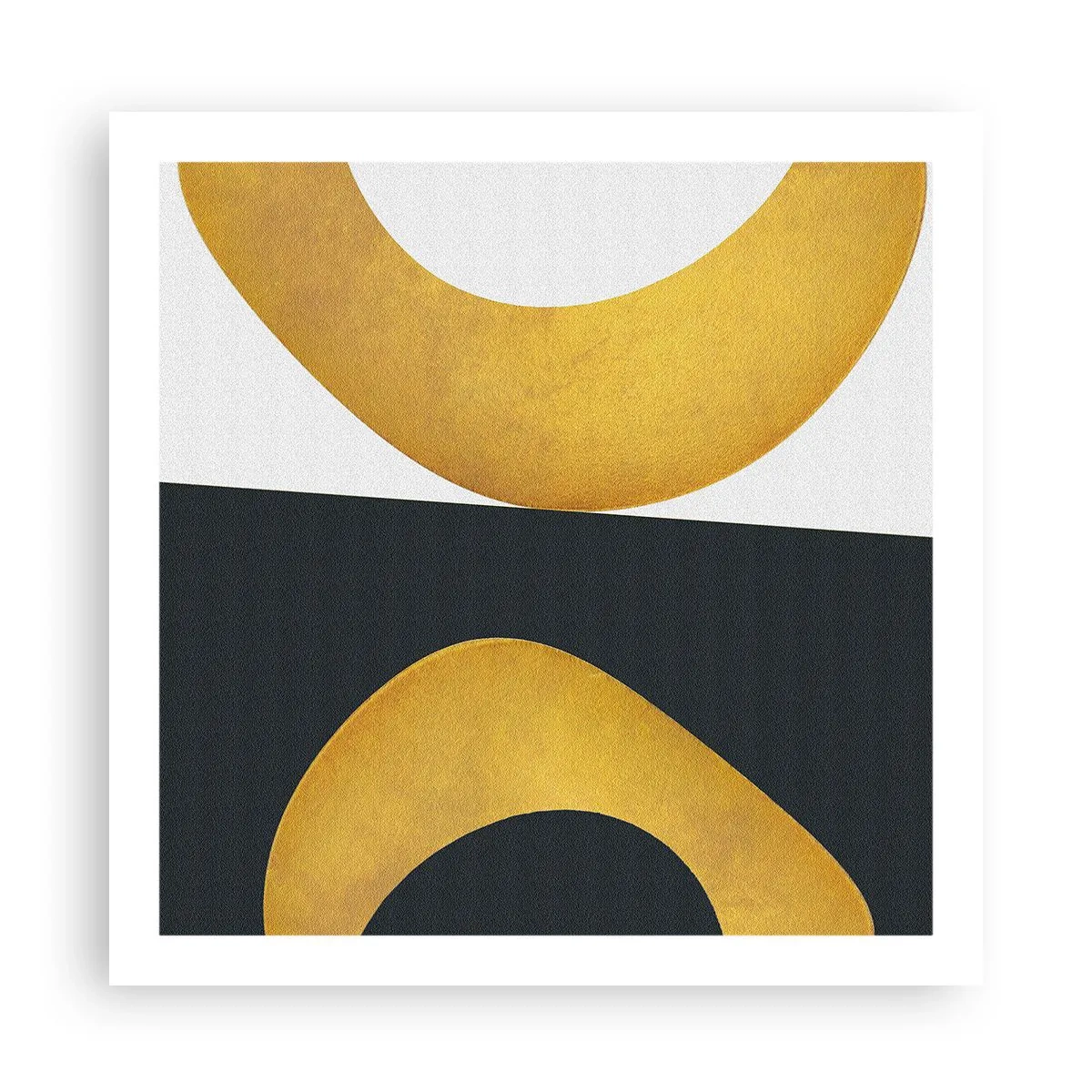 Poster - Erstens: Gold - 60x60 cm