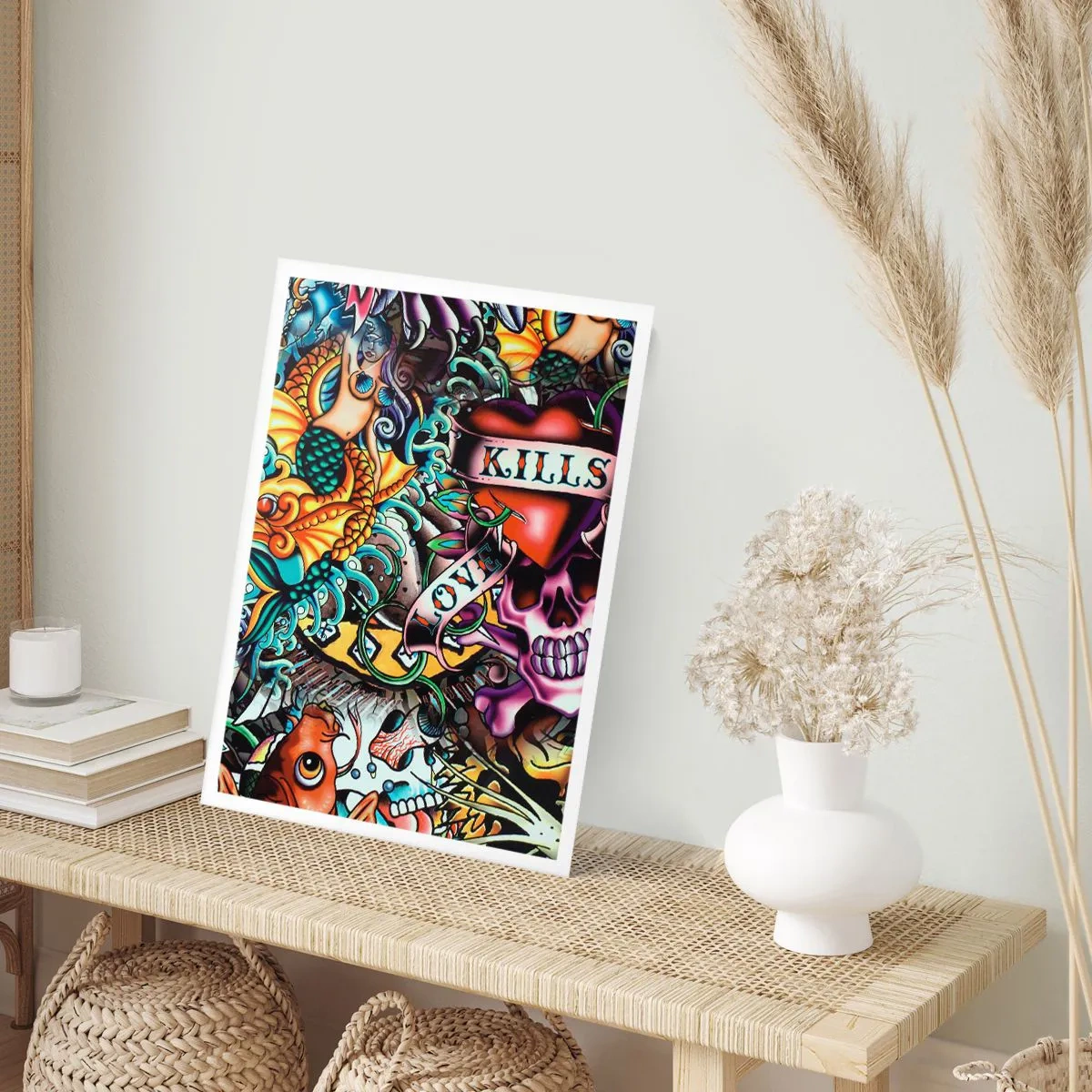 Poster - Der Traum des Tätowierers - 70x100 cm