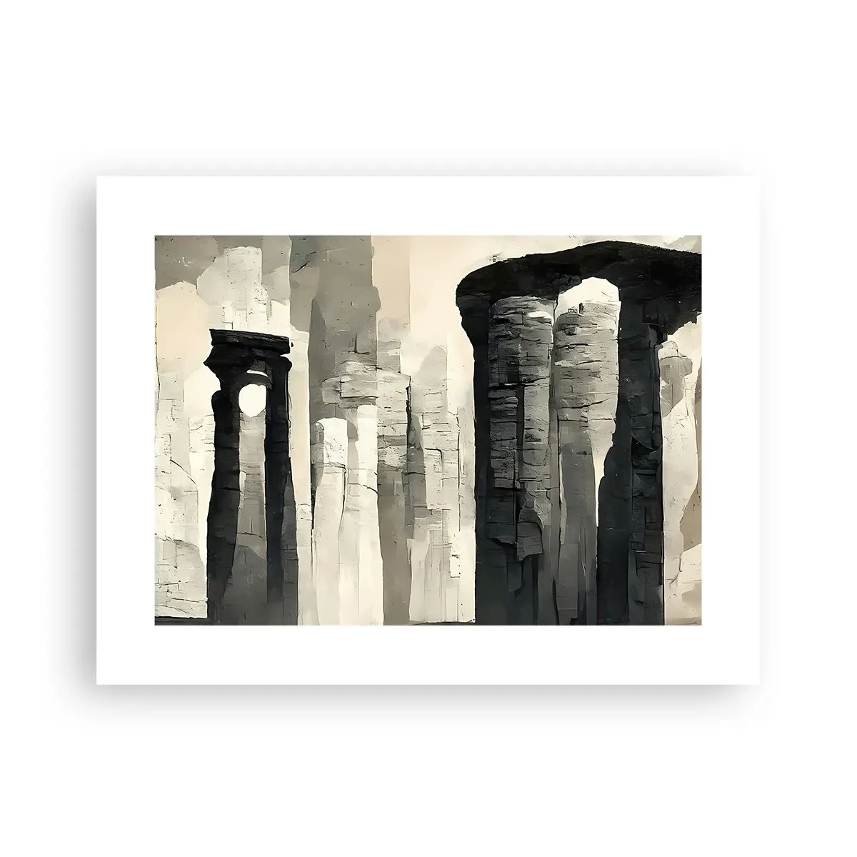 Poster - Majestät der Antike - 40x30 cm